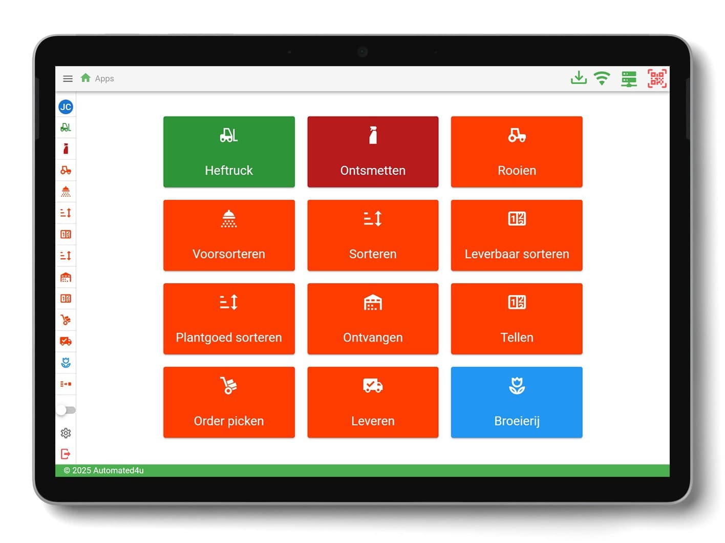 Heftruck Manager app